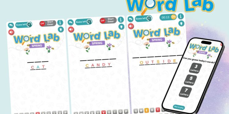Phrase Lab is a brand new phrase sport from We Are Lecturers